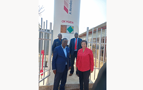 Gobabis hospital receives oxygen