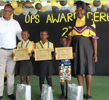 page 16 kundana 1 Oshakati Primary ya yandja omapapa kovahongwa