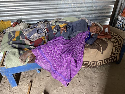 Pensioner suffers malnutrition as neighbour collects grant