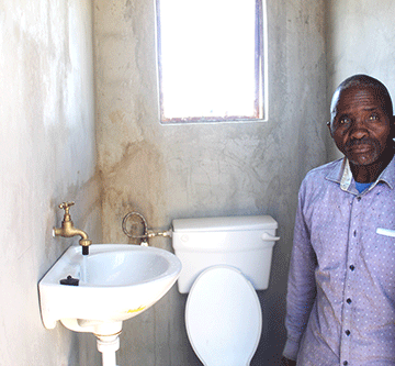 Mariental municipality constructs toilets for pensioners