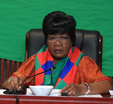 peya 1 Mushelenga reads Shaningwa the riot act