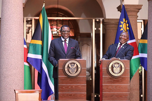 Namibia, SA to cooperate in energy sector
