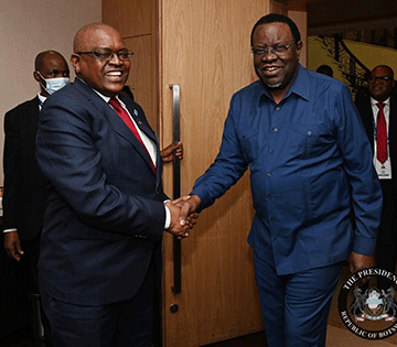 presidents jpg Geingob, Masisi committed to BONA 2027…say all will be ready on time