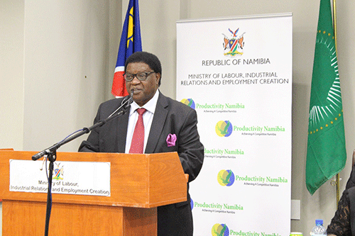 productivity 3 Nujoma launches annual productivity week