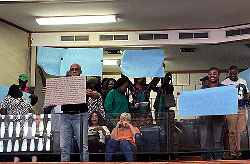 RedForce saga grips  Walvis council meeting