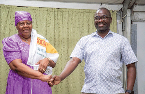 Tjongarero ascends to Region 5 chair
