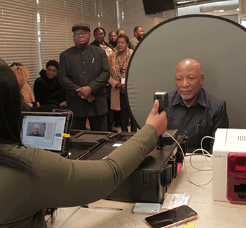 ‘Register  to vote’ … Mbumba leads from the front