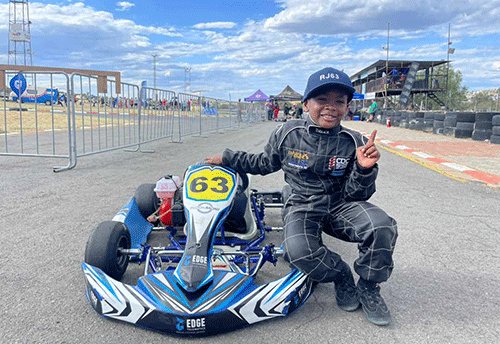 Russell turns heads at the racetrack