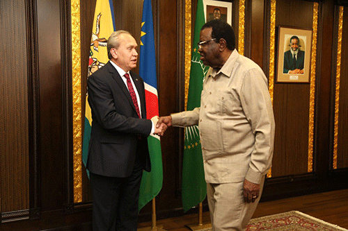 Geingob urges Russia-Ukraine peace talks