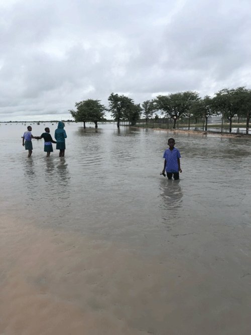 Omusati schools  closed after heavy rains