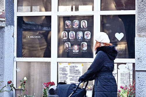 Parents of Serbia school shooter stand trial