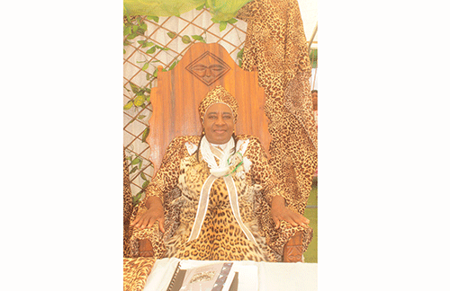 Shambyu  hompa Kanyetu finally installed