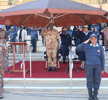 Shikongo shuffles his pack again