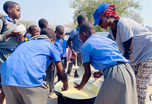 Breakfast keeps learners in school