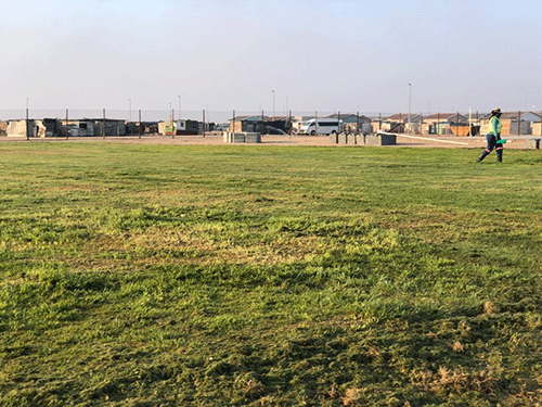 DRC stadium ready for use September