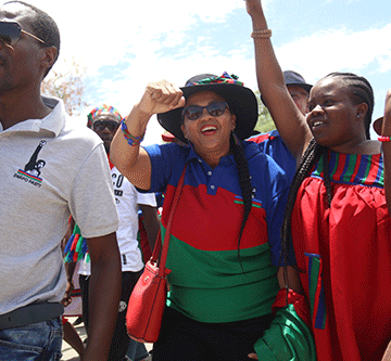 swapo 1 Frederick encourages intra-party democracy