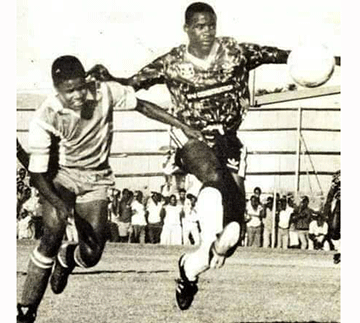 Down the white chalk with  Gideon ‘Pule” Tjombe, aka “Noriega”