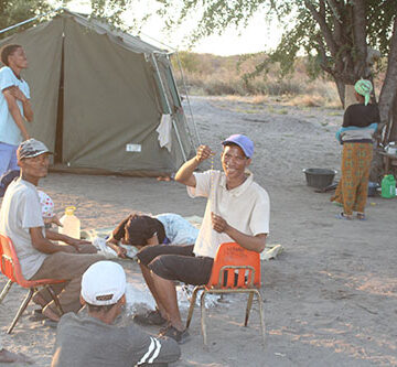 Tent-dwelling teachers yearn for houses