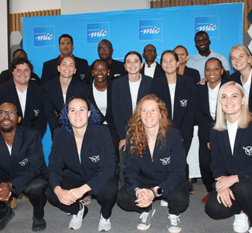 team jpg 2 ‘Invest in sport to aid government’…as women team depart for Netherlands