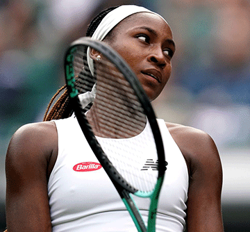 Gauff loses to Kenin