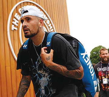 Kyrgios pulls out of Wimbledon