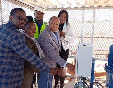 tower 1 Stampriet increases water pressure