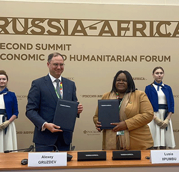 trade Namibia strives to revitalise Russian trade relations…as commerce between the two countries decreased by 41%