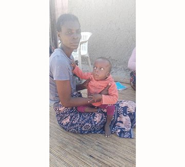 Mother battles raising underweight baby