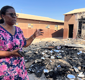 J.P. Brand suffers fire damage