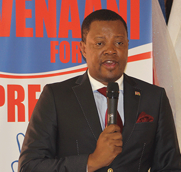 Venaani blames PDM exodus on ‘politics of belly’