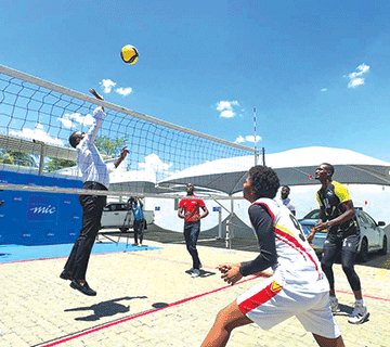 volleyball 1 Funding is crucial for talent development – NVF …as MTC commits N$3m to NVF