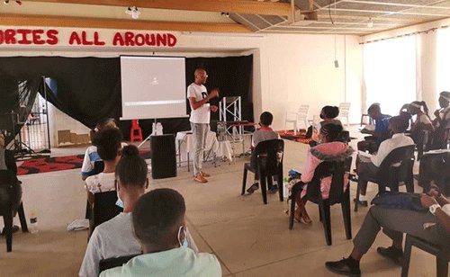 Popya with Leonard Witbeen – C-Drive project to help students achieve C symbols 