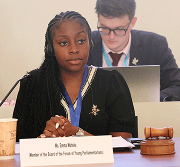 Muteka calls for youth quota in Parliament