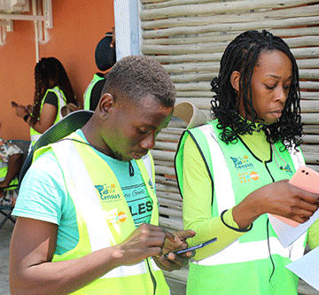 Zambezi residents cooperate with census enumerators