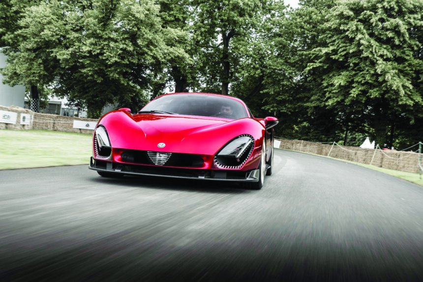 Alfa Romeo 33 Stradale debuts at festival of speed 