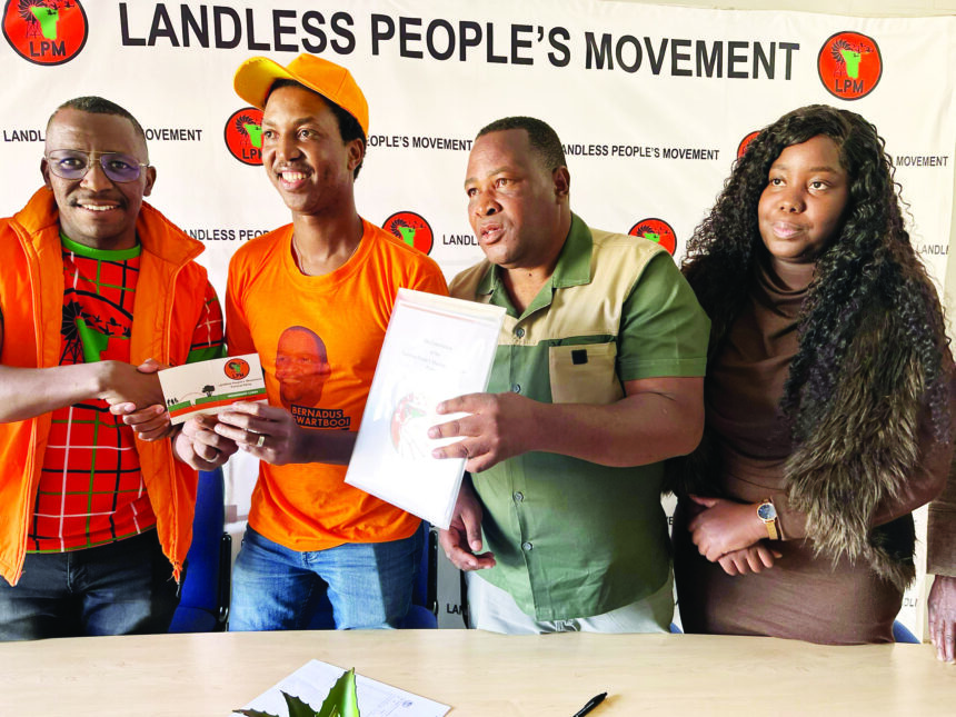 Amushelelo: Opportunist or Activist? … finds refuge in LPM