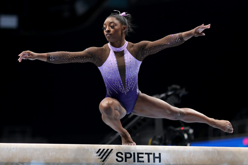 Biles poised to reclaim Olympic throne after Tokyo tumult