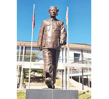 Chairman Mao’s statue unveiled