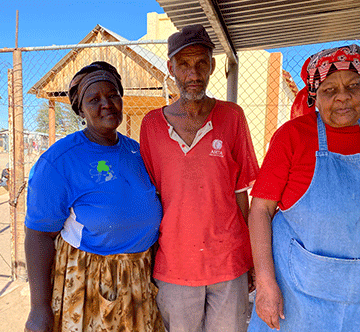 Pensioner feeds vulnerable