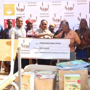 Rössing Foundation donates to schools