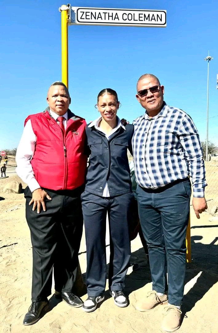 Coleman honoured with street renaming at Keetmanshoop