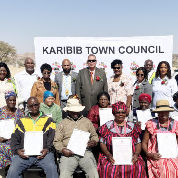 Land galore in Karibib … almost 2 000 get plots … cost as little as N$1 900