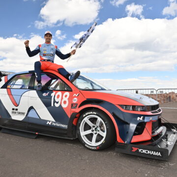 Record Hyundai IONIQ sets EV crossover record at Pikes Peak