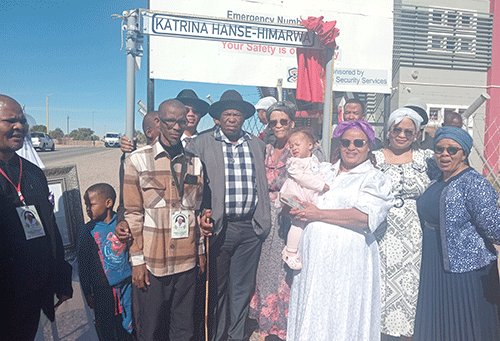 Mariental honours Hanse-Himarwa with street name