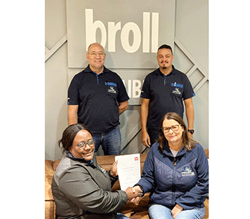 Broll, Workers Council ink wage agreement