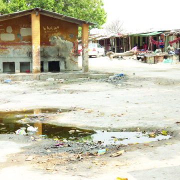 Grootfontein Single Quarters in ruins … but council built houses to mitigate