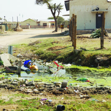 Okakarara grapples with free-flowing sewage