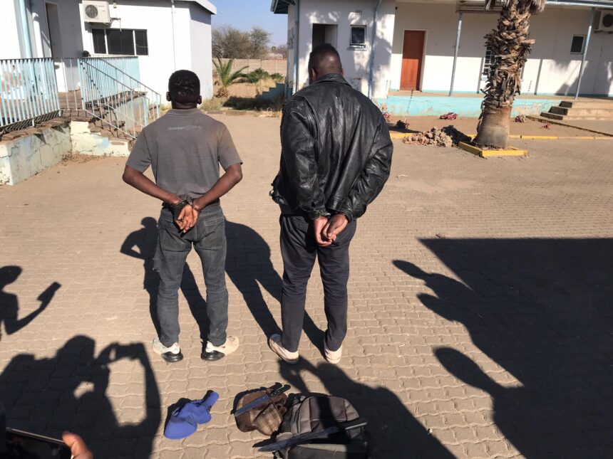 Suspects arrested for terrorising residents