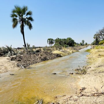 Permanent water supply for Olushandja Dam