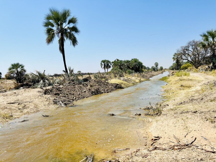 Permanent water supply for Olushandja Dam